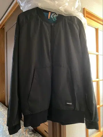 나일론 자켓 리버서블 블랙