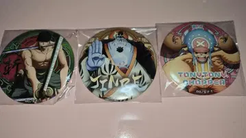 원피스 야라카나 캔뱃지 신세계의 바다 조로 징베 초파