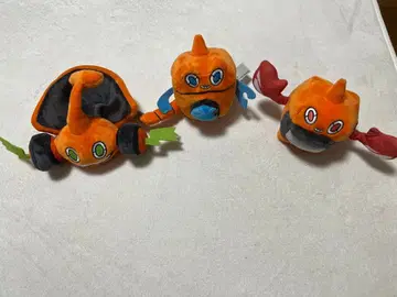 포켓몬 fit 워시로톰 히트로톰 컷로톰 봉제 인형 3체 세트