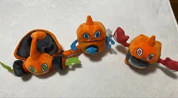 포켓몬 fit 워시로톰 히트로톰 컷로톰 봉제 인형 3체 세트