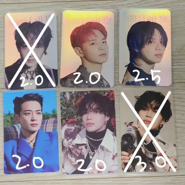 샤이니 돈콜미앨범 포카 홀로그램포토카드 보석십자수 민호 태민