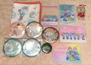 오소마츠 6쌍둥이 굿즈 모음 세트 (카라마츠, 쵸로마츠 중심)