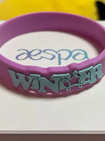 aespa 응원봉 러버 밴드 winter