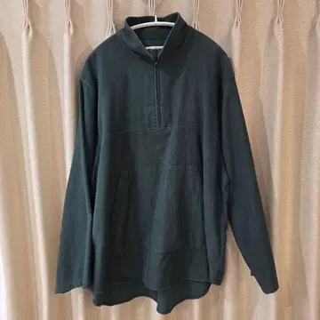 [ nest Robe CONFECT ] 코튼 캐시미어 하프 지퍼 풀오버