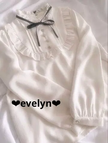 evelyn 비쥬 블라우스
