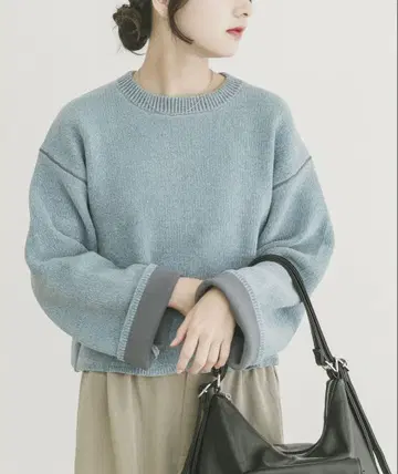 더블 페이스 몰 니트