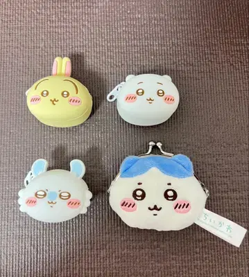 치이카와 (먼작귀) 미니 파우치 4개 세트