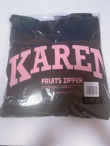 FRUITS ZIPPER 마츠모토 카렌 후드티