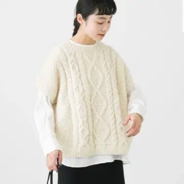 카구레 니트 베스트 새상품