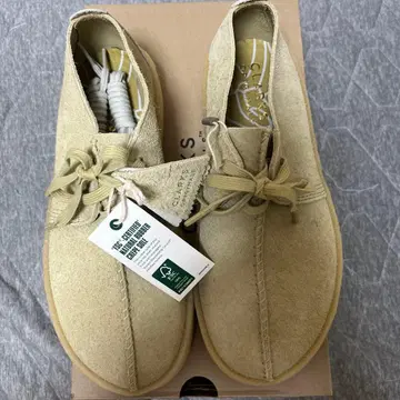 CLARKS Trek Cup Maple Hairy Suede 24.5cm