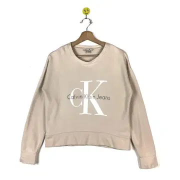 Calvin Klein Jeans 베이지 트레이닝복