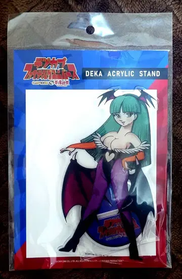 CAPCOM 테즈카 오사무 콜라보 상품 모리간 아크릴 스탠드