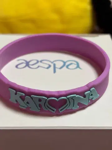 aespa 응원봉 러버 밴드 KARINA