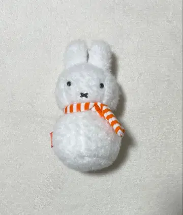 눈사람 미피 봉제 인형 스카프 포함