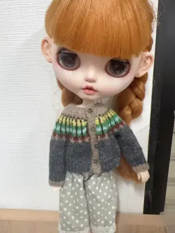 네오 브라이스 Blythe 씨 손뜨개 스웨터 60