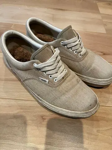 Vans 베이지 캔버스 스니커즈 29cm