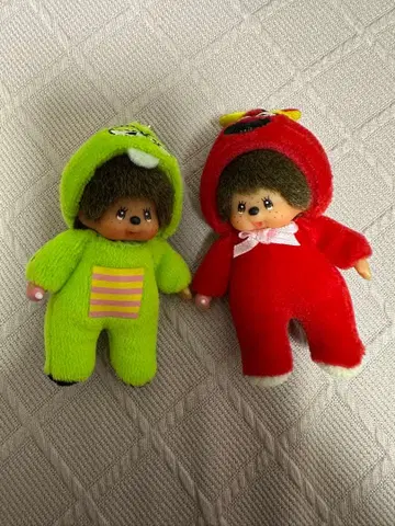 레어! 가챠핀&뭇쿠의 몬치치 2체 세트