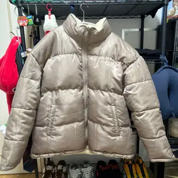 U.S. POLO ASSN. 리버서블/보아 플리스 패딩 자켓