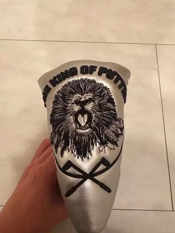 실버 라이온 퍼터 커버 미사용 새상품