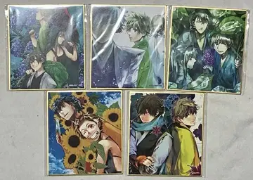 아마츠키 최애챤 복권 D상 미니 색지 토키토츠유 본텐 네이비 쿠치하 5점