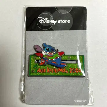디즈니 크리스마스 스티치 디즈니 스토어 핀 배지 2004
