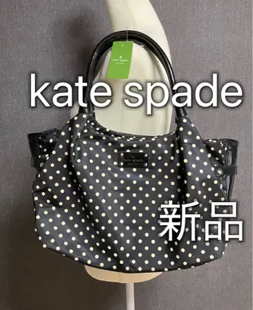 kate spade 케이트 스페이드 토트백 도트 무늬 블랙 새상품