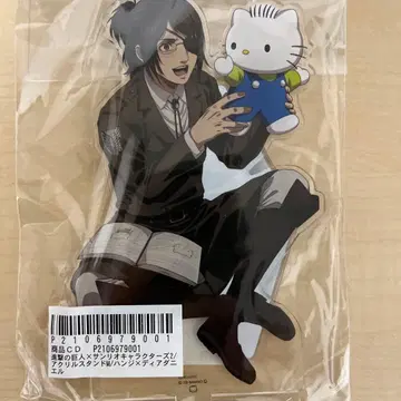 진격의 거인 x 산리오 콜라보 한지 씨와 디어 다니엘의 아크릴 스탠드