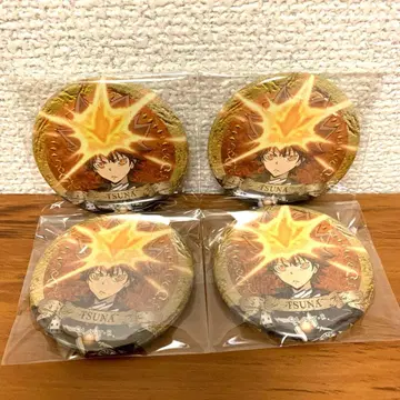 리본 캔뱃지 AVIOT 이어폰 콜라보 4개 사와다 츠나요시