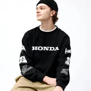 GU 맨투맨 풀오버(긴팔) Honda XXL