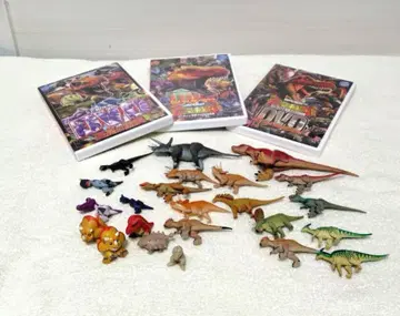 공룡왕 23체 & DVD 3장 세트