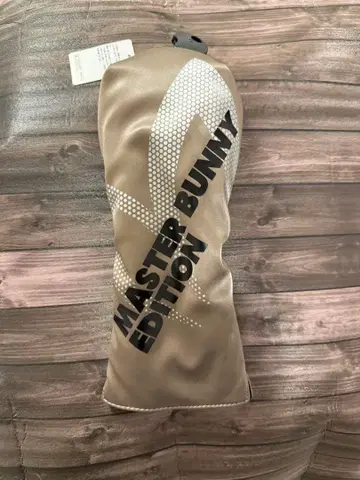 [ 새상품 ] MASTER BUNNY 골프헤드커버 페어웨이 우드용 골드