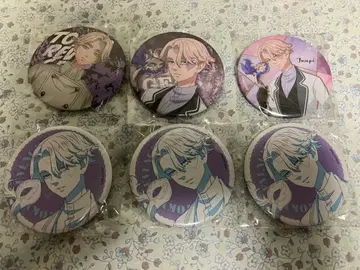 도쿄 리벤저스 동리베 동리베 이누이 세이슈 이누피 캔뱃지 6개 세트