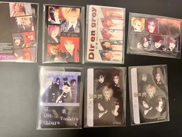 DIR EN GREY 양면 카드 트레이딩 카드