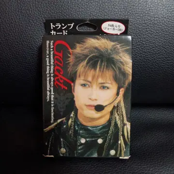 Gackt 트럼프 카드 54장입 레트로 트럼프 Gackt 레어