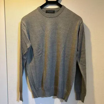 NANO UNIVERSE 그레이 크루넥 스웨터