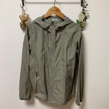 THE NORTH FACE 카키 마운틴 후드티 L 슬로브 이에나