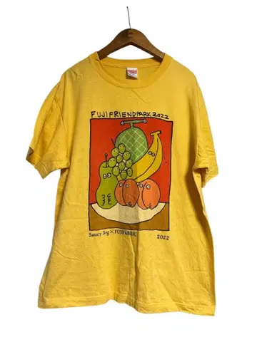 후지패브릭 x Saucy Dog 2022 티셔츠