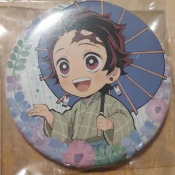 귀멸의 칼날 ufotableCafe 장마 캔뱃지 카마도 탄지로