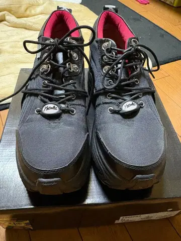 YOSUKE 블랙 하이컷 스니커즈 26.0cm