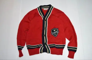 McGREGOR 빨간색 버튼 가디건