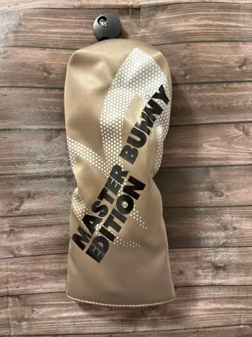 [ 새상품 ] MASTER BUNNY 골프헤드커버 페어웨이 우드용 골드