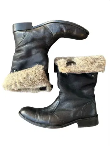 real leather mouton boots