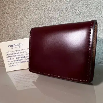 [ 미사용에 가까움 ] PRARE 프렐 코인 케이스 코도반 버건디