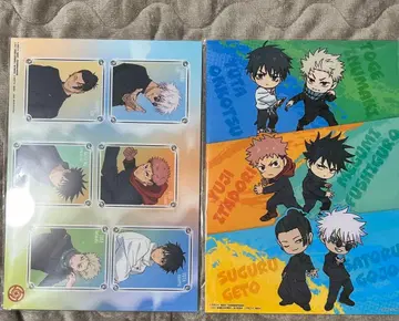 라운드원 주술회전 비주얼 보드 2종 세트