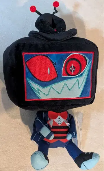 해즈빈 호텔에 오신 것을 환영합니다 앉은 봉제 인형 복스