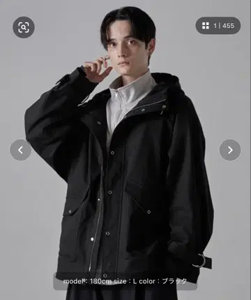 블랙 마운틴 파카 L 사이즈