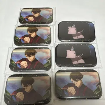 도원암귀 캔뱃지 복권 무타노 무진 7종 세트