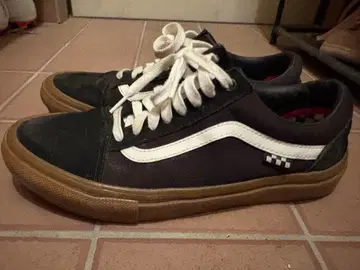 Vans 블랙 화이트 스니커즈