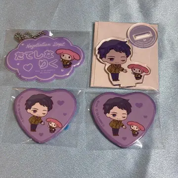 브레이브 마스터 산리오 타테시나 리쿠 키링 캔뱃지 아크릴 스탠드