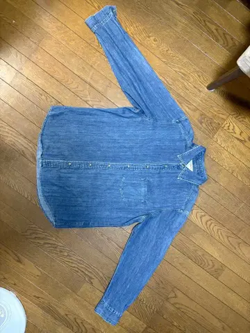 J.Crew 데님 셔츠 L 사이즈 100% 코튼